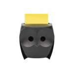 Post-it Z-Notes Dispenser Owl Black + 2 Packs Post-it Super Sticky Z-Notes 45 Sheets per Pad - 7100322315 28580MM