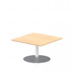 Dynamic Italia 800mm Poseur Square Table Maple Top 475mm High Leg ITL0331 28582DY