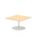 Dynamic Italia 800mm Poseur Square Table Maple Top 475mm High Leg ITL0331 28582DY
