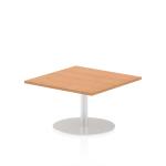 Dynamic Italia 800mm Poseur Square Table Oak Top 475mm High Leg ITL0332 28603DY