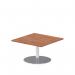 Dynamic Italia 800mm Poseur Square Table Walnut Top 475mm High Leg ITL0329 28624DY