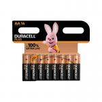 Duracell Plus AA Alkaline Battery (Pack 16) MN1500B16PLUS 28876AA