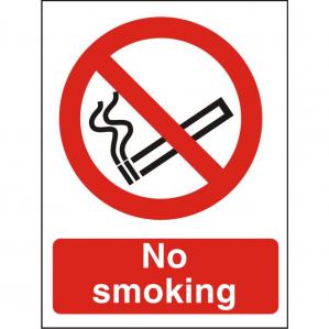 SECO Prohibition Safety Sign No Smoking It Is Against The Law To Smoke