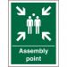 Seco Safe Precedure Safety Sign Assembly Point Semi Rigid Plastic 150 x 200mm - SP052SRP150X200 28916SS