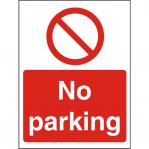 SECO Procedure Safety Sign No Parking Semi Rigid Plastic 150 x 200mm - P126SRP150X200 29140SS