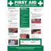 Seco Awareness First Aid Regulations Poster A2 - HS101 29161SS