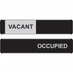Seco Sliding Sign VACANT/OCCUPIED Door Sign Self Adhesive 255 x 52mm - OF165 29182SS