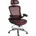 Teknik Harmony High Back Executive Mesh Office Chair With Height Adjustable Arms Red - 6956RED 29210TK