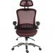 Teknik Harmony High Back Executive Mesh Office Chair With Height Adjustable Arms Red - 6956RED 29210TK