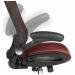 Teknik Harmony High Back Executive Mesh Office Chair With Height Adjustable Arms Red - 6956RED 29210TK