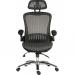 Teknik Harmony High Back Executive Mesh Office Chair With Height Adjustable Arms Grey - 6956GREY 29217TK