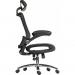 Teknik Harmony High Back Executive Mesh Office Chair With Height Adjustable Arms Grey - 6956GREY 29217TK