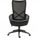 Teknik Contour Contemporary High Back Executive Mesh Office Chair With Fixed Arms Black - 7100 29224TK