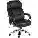 Teknik Colossus Extreme Heavy Duty 24 Hour Executive Bonded Leather Faced Office Chair With Fixed Arms Black - 7200 29231TK