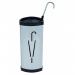 Alba Umbrella Stand ABS Steel Silver GreyBlack - PMTRIA2 M 29483AL