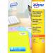 Avery Mini Multipurpose Labels 45.7 x 25.4 mm White (Pack 4000 Labels) - L7654-100 29539AV