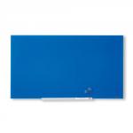 Nobo Impression Pro Magnetic Glass Whiteboard Blue 1260x710mm 1905189 29621AC