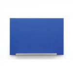 Nobo Impression Pro Magnetic Glass Whiteboard Blue 1900x1000mm 1905190 29628AC