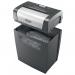 Rexel Momentum X308 Cross Cut Shredder 15 Litre 8 Sheet Black 2104570 29838AC