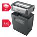 Rexel Momentum X410 Cross Cut Shredder 23 Litre 10 Sheet Black 2104571 29845AC