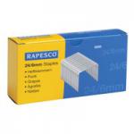 Rapesco 24 6mm Galvanised Staples Pack 5000 - S24602Z3 29905RA