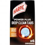 Harpic Power Plus Deep Clean Toilet Cleaner Tablets Original (Pack 6) - 3249122 29987RH