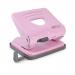 Rapesco 825 2 Hole Punch Metal 25 Sheet Candy Pink - 1358 30024RA