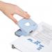 Rapesco 825 2 Hole Punch Metal 25 Sheet Powder Blue - 1359 30031RA