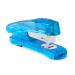 Rapesco Snapper Half Strip Stapler Plastic 20 Sheet Transparent Blue - 1393 30066RA