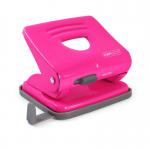 Rapesco 825 2 Hole Punch Metal 25 Sheet Hot Pink - 1360 30080RA