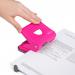 Rapesco 825 2 Hole Punch Metal 25 Sheet Hot Pink - 1360 30080RA