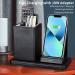 Deflecto Wireless Charging Desk OrganiserPen Holder Black - WC103DEBLK 30204DF