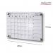 Deflecto A3 Acrylic WeeklyMonthly Planner Wall Mounted 420 x 297mm - WPMA3WM 30218DF