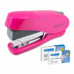 Rapesco Luna Less Effort Half Strip Stapler 50 Sheet Pink - 1468 30248RA