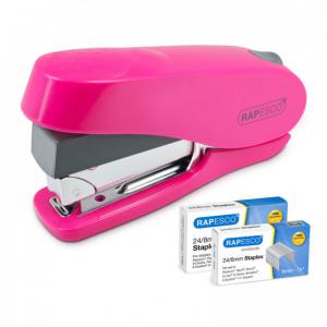 Click to view product details and reviews for Rapesco Luna Less Effort Half Strip Stapler 50 Sheet Pink 1468.