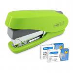 Rapesco Luna Less Effort Half Strip Stapler 50 Sheet Green - 1470 30255RA