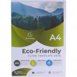 Exacompta Forever Recycled Polypropylene Cut Flush Folders A4 120 Micron PK100 - 58320E 30281EX