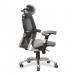 Nautilus Designs Ergo Luxury High Back Ergonomic Mesh Executive Operator Office Chair Grey - Certified for 24 Hour Use - DPA/ERGO/GY 30309NA