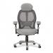 Nautilus Designs Ergo Luxury High Back Ergonomic Mesh Executive Operator Office Chair Grey - Certified for 24 Hour Use - DPA/ERGO/GY 30309NA