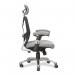 Nautilus Designs Ergo Luxury High Back Ergonomic Mesh Executive Operator Office Chair Grey - Certified for 24 Hour Use - DPAERGOGY 30309NA