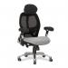 Nautilus Designs Ergo Luxury High Back Ergonomic Mesh Executive Operator Office Chair BlackGrey - Certified for 24 Hour Use - DPAERGOBK-GY 30316NA