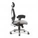 Nautilus Designs Ergo Luxury High Back Ergonomic Mesh Executive Operator Office Chair BlackGrey - Certified for 24 Hour Use - DPAERGOBK-GY 30316NA