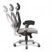 Nautilus Designs Ergo Luxury High Back Ergonomic Mesh Executive Operator Office Chair BlackGrey - Certified for 24 Hour Use - DPAERGOBK-GY 30316NA