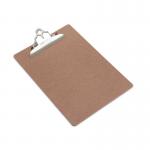 Rapesco Hardboard Clipboard A4Foolscap Brown VHBCB003 30325RA