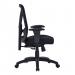 Nautilus Designs Fortis Bariatric Fabric Task Operator Office Chair With Integrated Lumbar Support Black - BCF/K360/BK 30330NA