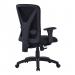 Nautilus Designs Fortis Bariatric Fabric Task Operator Office Chair With Integrated Lumbar Support Black - BCF/K360/BK 30330NA