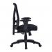 Nautilus Designs Fortis Bariatric Fabric Task Operator Office Chair With Integrated Lumbar Support Black - BCFK360BK 30330NA