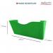 Deflecto 3 x A4 Landscape Wall Pocket Literature File with Hanging Bracket RedYellowGreen - CP077YTRYG 30379DF