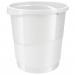 Rexel Choices Waste Bin Plastic Round 14 Litre White 2115620 30419AC