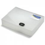 Rapesco 60mm Rigid Wallet Box File A4 Clear - 0714 30444RA